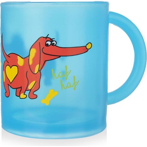 Taza infantil con diseño de perro, 260 ml. (1/4)