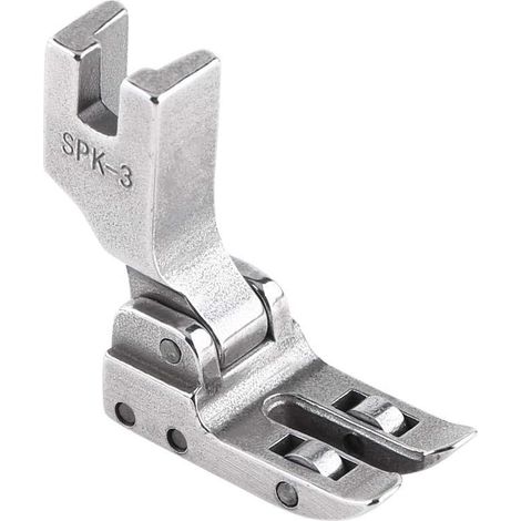 Piedini per macchine da cucire applicabili, accessori per macchine da cucire industriali con base piana, piedini per macchine da cucire industriali con rullo per tessuti spessi (SPK-3)