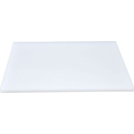 Plaque de Découpe Blanche 140x120x15mm pour Travail du Cuir et Martelage DIY (1/5)