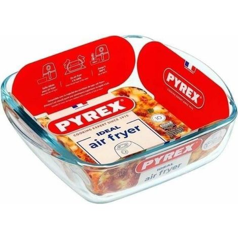 Pyrex Auflaufform aus transparentem Borosilikatglas 1L