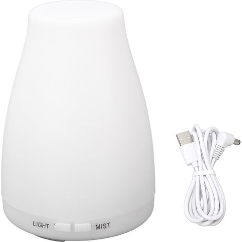 Diffuseur d'huiles essentielles USB rechargeable 100ml brumisateur automatique mini aromathérapie chambre bureau (1/5)