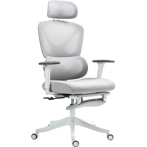 Höhenverstellbarer Bürostuhl, verstellbare Rückenlehne, drehbare Kopfstütze, 71 x 70 x 129 cm, schwarz