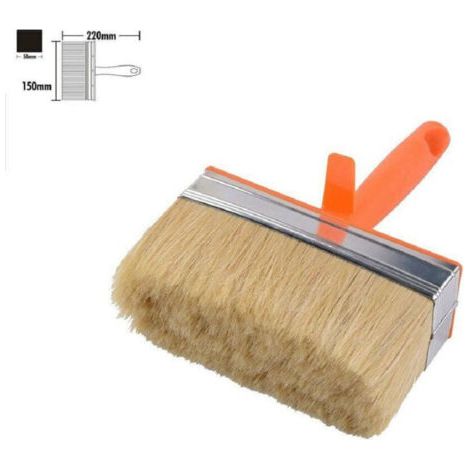 Pinceau Peintre Avec Soies Souple Pour Peindre Vernis 50x150 Mm 90288