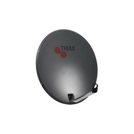Antenne Satellite - TRIAX - TDS 78 - Gain 37,1 dBi - Plage 10.7-12.75 GHz - Couleur Anthracite