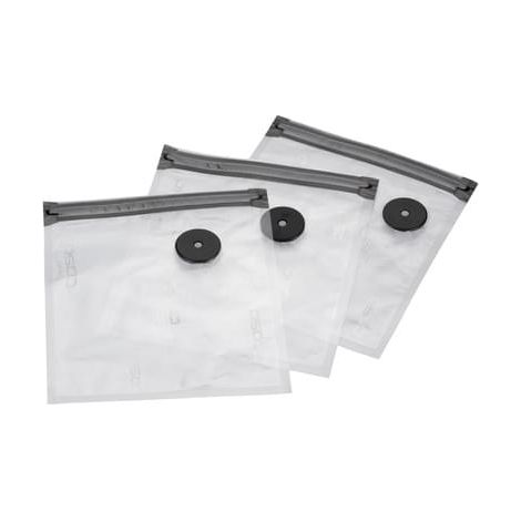 Caso bolsa zip 20 x 23 cm 20 uds. Bolsas zip para envasadoras al vacío (1/3)