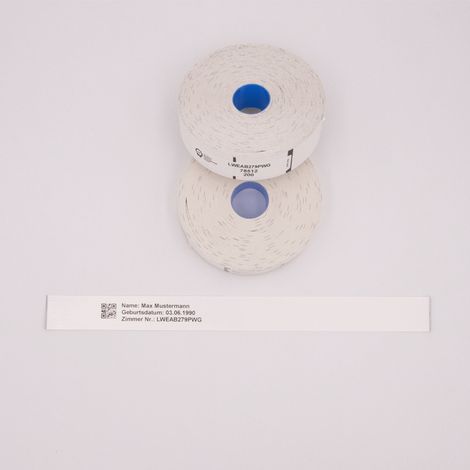 Patientenarmbänder Brother Erwachsene weiß 27,9 cm
