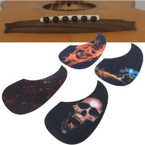 4 Protège-Guitare Acoustique en PVC, Housse de Protection pour Guitare Classique ou Folk (1/5)