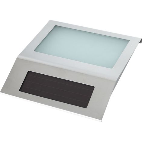 Plaque Adresse Solaire - Numéros Éclairés LED - Montage Murale - Étanche IP44 - Acier Inoxydable - Pour Extérieur Jardin Rue - 1 Pièce (1/5)
