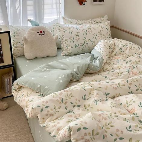 Housse de Couette Motif Feuilles (1/3)