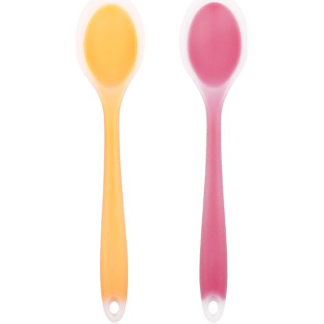 Cuillère En Silicone - Résistante À La Chaleur Jusqu'à 260 °C - Pour Casseroles Antiadhésives Et Cuisinière - Lot De 1 (1/5)