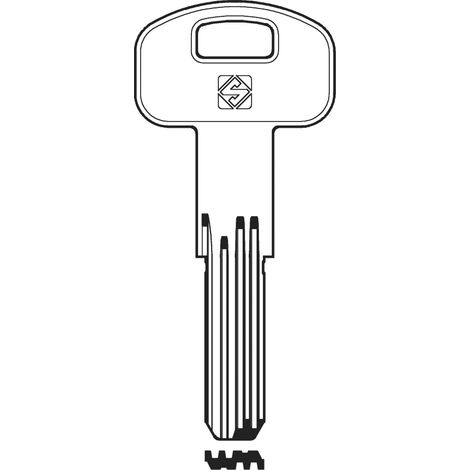 Silca CHIAVE PUNZONATA OTTONE SCM2 (G. VAG 2) SECUREMME 5.00 pz