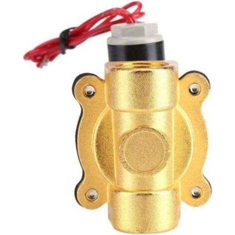 Électrovanne - 220 V - DN 1/2 Pouces - Laiton - Pour Eau Huile Gaz Diesel - 1 Pièce (1/5)