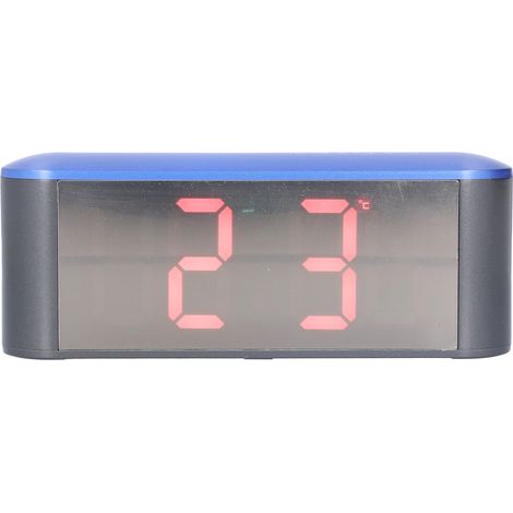 Digitaler Wecker, stilvolles und elegantes LED-Großdisplay, elektronischer Tischwecker, Rot (1/5)