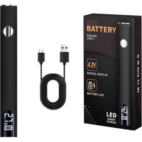 Soldering Iron - Usb-c Powered - 2 7 V 3 7 V 4 2 V Adjustable Voltage - 650 Mah Battery - 510 Thread Compatible - 1 Piece (1/5)