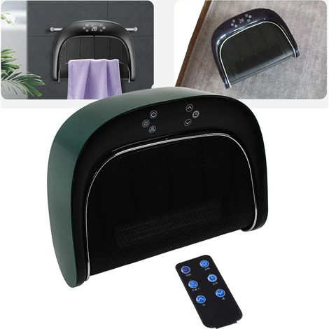 Chauffage de bureau/sous table pour la maison, chauffage soufflant mural étanche pour salle de bain, écologique et robuste (1/5)