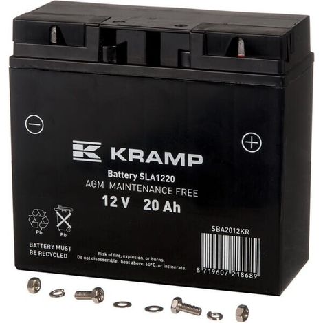 Batteria 12V 20Ah 140A UNIVERSALE SBA2012KR (1/4)