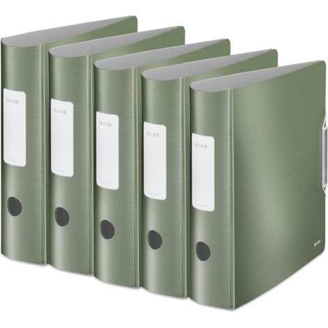 Leitz 11080053 Raccoglitore A4 82 mm Finestra destra