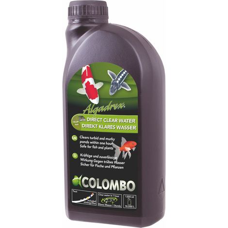 Le Poisson Qui Jardine – Traitement anti-algues 500ml – Élimine l'eau verte jusqu'à 5000L – Sans danger pour poissons et tortues – Efficacité rapide (1/4)
