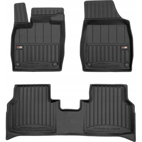 ALFOMBRAS Y FELPUDOS DE GOMA AUDI Q4 E-Tron desde 2021 - 3D TROUGH (1/5)