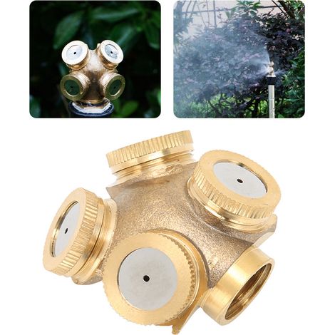 Buse de pulvérisation agricole haute pression en laiton G1/2 DN15 pour atomiseur et arroseur de jardin (1/5)
