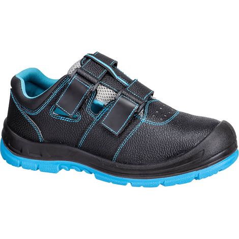 Composite-Schuh S1 Esd Sr Fo - Größe 37 - Schwarz/Blau - Portwest