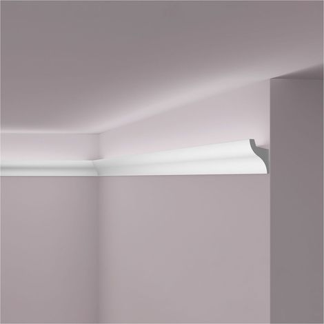 NMC IL3-box WALLSTYL Noel Marquet 1 carton 30 pièces Corniche Éclairage indirect design intemporel classique gris 60 m