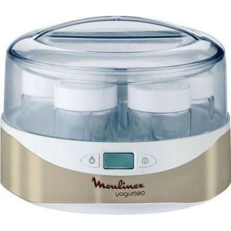Moulinex YG231E32 Yogurtera Plata 7 Tarros de Vidrio (1/5)