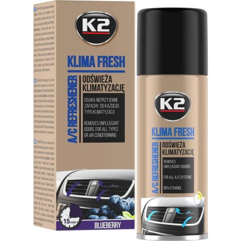 Deodorante per ambienti K2 al mirtillo fresco, 150 ml (1/3)