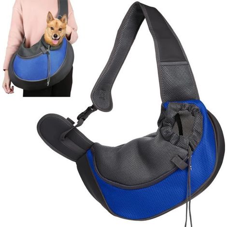 Sac de Transport - Non spécifié - Taille S - Bleu - Pour Chien et Chat - Jusqu\'à 2.5 kg (1/4)