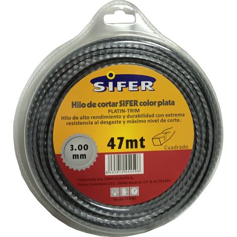 DECESPUGLIATORE SIFER PLATIN-TRIM FILO 3,00 MM x 47 MT