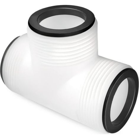 T-distributor for pool pump compatible with 1.5 inch replacement hoses and Intex Coleman pool pumps. (1/5)