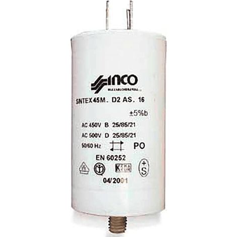 CONDENSATEUR 6MF 450V pour HOTTE FAGOR - 70X0162