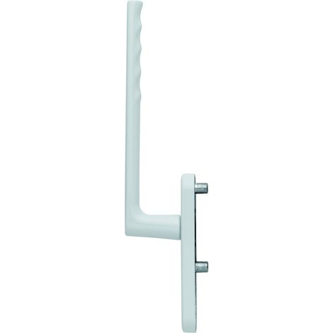 HOPPE® Handhebelgarnitur Hamburg HS-0700/431N-AS, ohne Schrauben, Aluminium, Profilzylinder gelocht