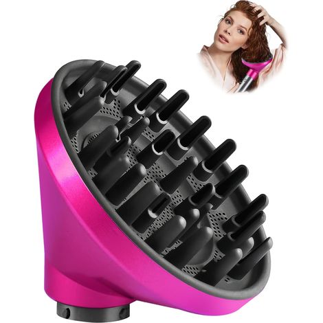 1 Embout Diffuseur Pour Dyson Airwrap, Répartition Uniforme De L'air, Compatible HS01 HS05 HS08, Cheveux Bouclés (1/5)
