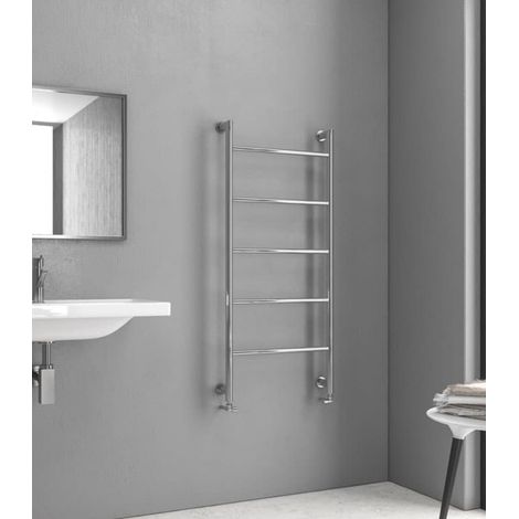 Termoarredo scalda salviette 1200x560mm interasse 500 mm KAM-D6012C kamalu (1/2)