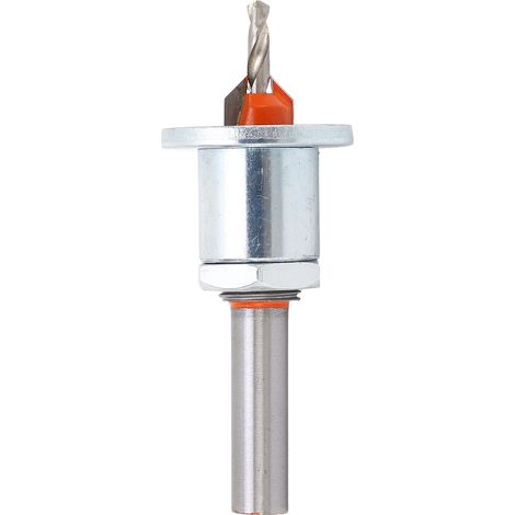 Foret conique pour installation sur bois, foret à fraiser réglable, foret étagé pour vis, vis autotaraudeuses, 8103,2 mm. (1/5)