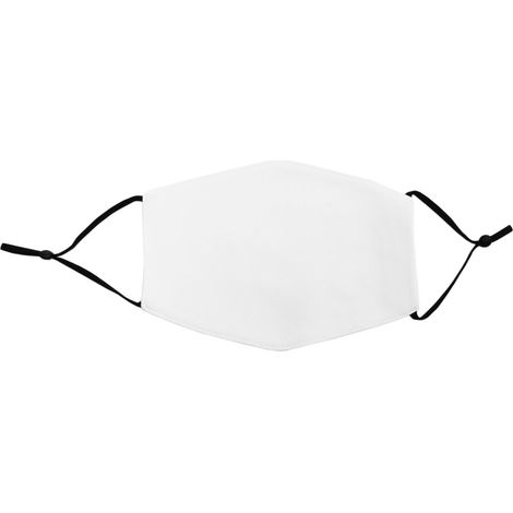 Masques faciaux en Tissue de Sublimation Vierges, Lot de 50 Masques réutilisables de Taille Large, Filtre à 5 Couches Adultes Transfert Thermique Personnalisation (1/5)