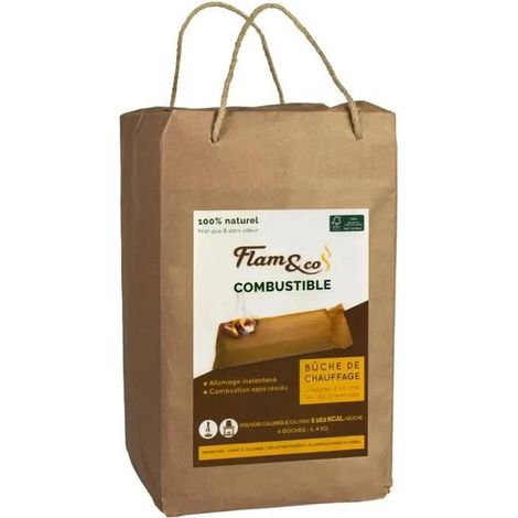 Feuerholz für Kamin Flam&co X4