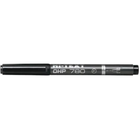 ROTULADOR PERMANENTE NEGRO FINO 0,6-1,2mm 780 HI-TEXT
