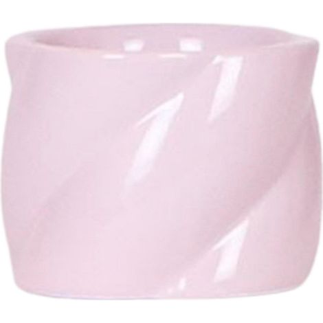Cache-pot Décoratif Candy en Céramique Ronde pour Plantes et Orchidées, Rose, Ø 9 cm - PANGIVO (1/5)