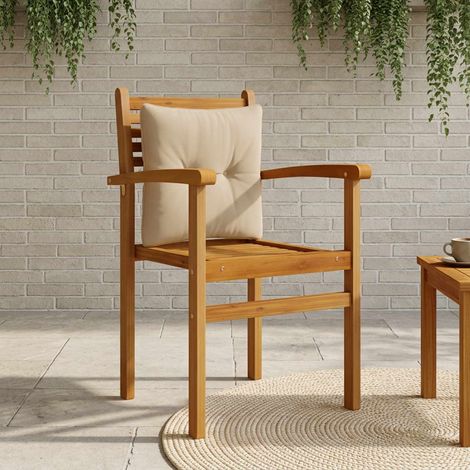 vidaXL Coussin de dos PUTTEN 100 % polyester Taupe 40 x 40 x 10 cm (1/5)