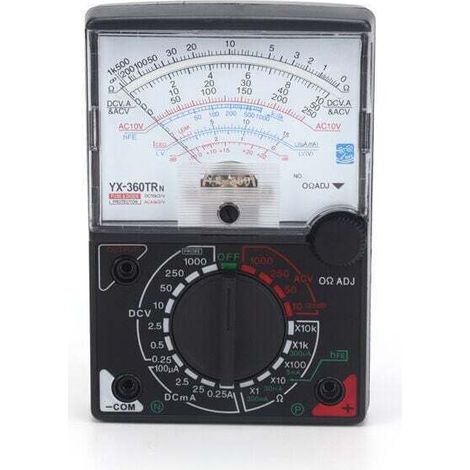 Analoges Multimeter, AC/DC-Tester, Voltmeter, Amperemeter, Ohmmeter, analoges Multimeter zur Messung von Spannung, Strom und Widerstand