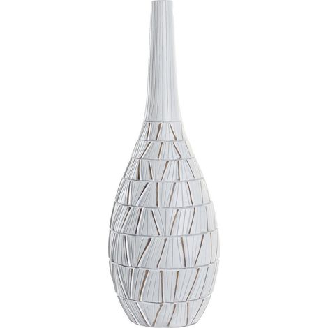 DKD Home Decor Vase Moderne Blanc 18x18x50 cm (1/3)