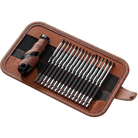 Jeu de 16 tournevis hexagonaux compacts et robustes – Outils en acier à haute teneur en carbone pour la réparation automobile (1/5)