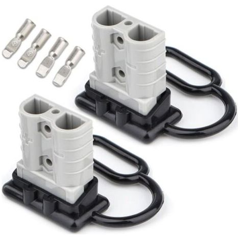 50A 6-10 Calibre Connectique Batterie Paire de prise Connecteur Anderson Batterie Connexion Rapide Prise de Connecteur (1/5)