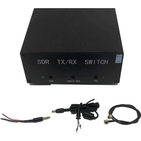 Tragbarer SDR-Transceiver aus Aluminiumlegierung (160 MHz, 100 W) mit Funkschalter, Antennenverteiler und praktischer Signalübertragung