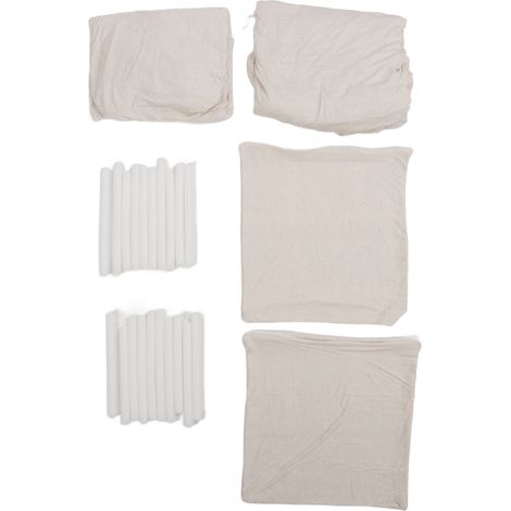 Housse de canapé extensible 2 places et 3 places en fibre chimique lavable protection complète anti-taches pour salon moderne