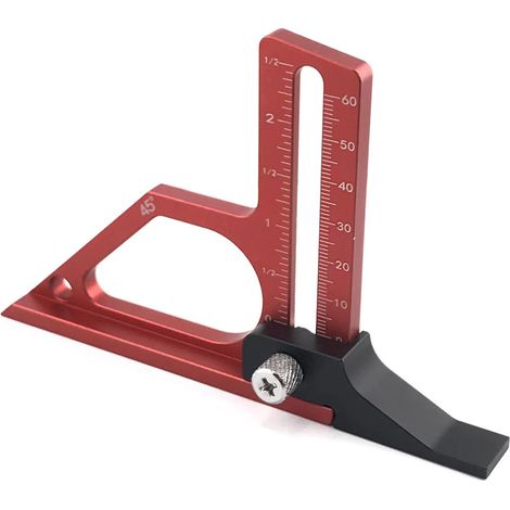 Jauge de Hauteur Réglable pour Scie sur Table et Défonceuse – En Aluminium (1/5)