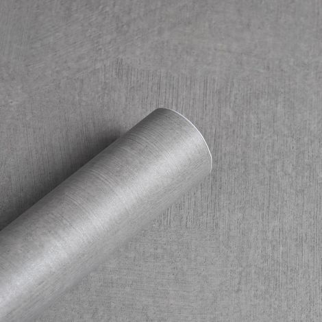 Papier Peint Autocollant BéTon Gris Papier Contact 40cmx1000cm De Style Industriel Gris Amovible ImperméAble En Ciment éPais De DéCoration Murale (1/5)