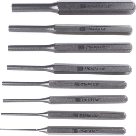Jeu de 8 chasse-goupilles RS PRO ( Prix pour 1 ) (1/3)